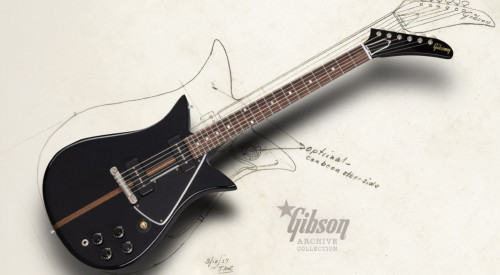 Фото Gibson Theodore: электрогитара по чертежу Теда МакКарти 1957 года