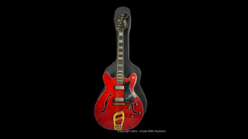 Фото Hagstrom Viking II Элвиса Пресли продадут на аукционе