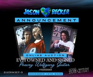 Фото Jason Becker продаст гитару Эдди зимой