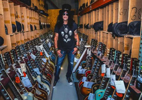 Фото Slash назначен всемирным послом Gibson