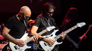 Фото Steve Vai о туре Satch/Vai