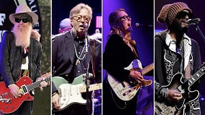 Фото Eric Clapton и друзья почтят память Джеффа Бека