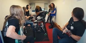 Фото Marty Friedman репетирует с Megadeth