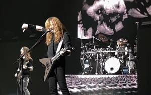 Фото Kiko Loureiro о канадском туре Megadeth