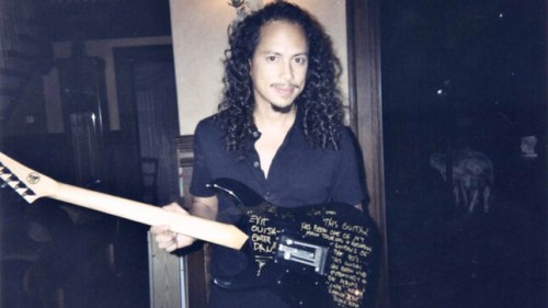 Фото ESP Kirk'a Hammett'a выставлена на аукцион