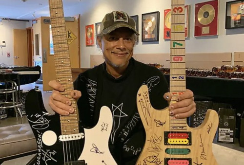 Фото METALLICA, STEVE VAI, PAUL STANLEY и другие продают гитары