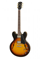 Фото Полуакустическая гитара Gibson ES-335 6 струн мензура 24,75 дюйма 22 лада