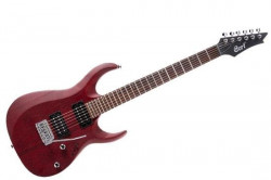 Фото Cort X100 OPBC электрогитара цвет Open Pore Black Cherry