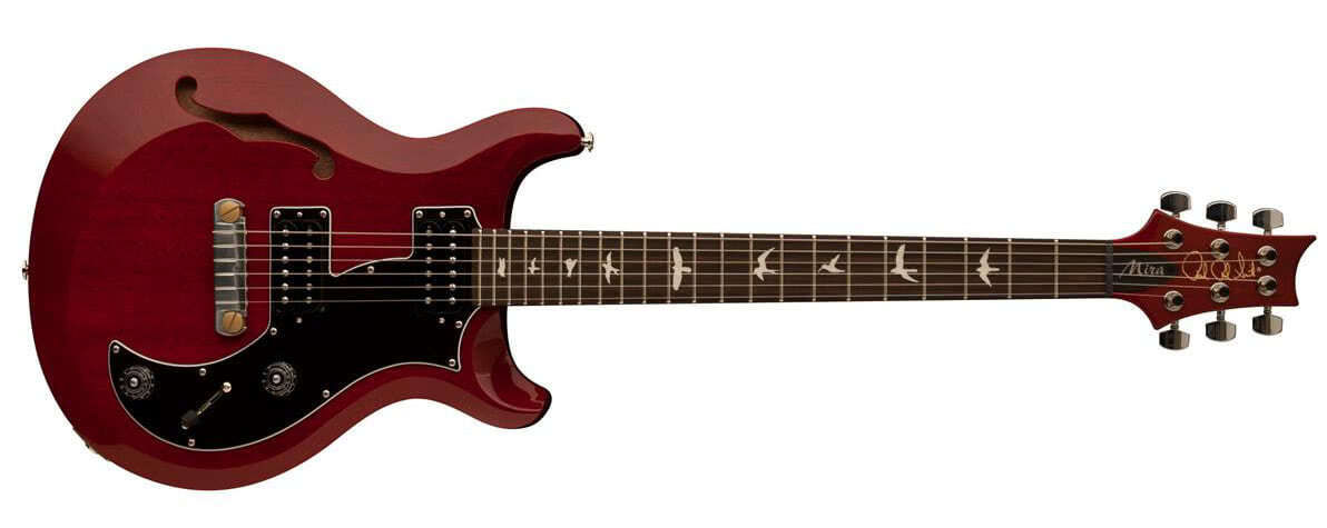 PRS S2 MIRA SEMI-HOLLOW BIRDS Vintage Cherry фото 2