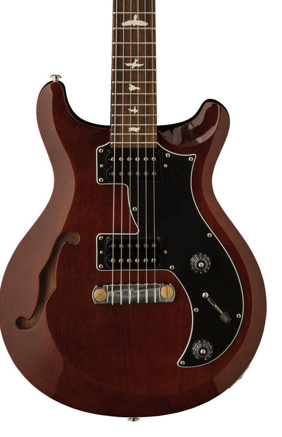 PRS S2 MIRA SEMI-HOLLOW BIRDS Vintage Mahogany фото 5