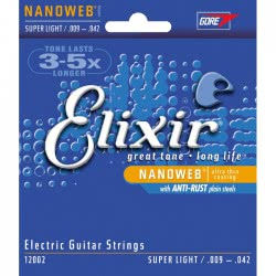 Фото Elixir 12002 Nickel Plated Steel NanoWeb