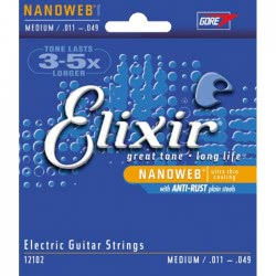 Фото Elixir 12102 Nickel Plated Steel NanoWeb