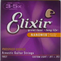 Фото Elixir 16027 Phosphor Bronze NanoWeb