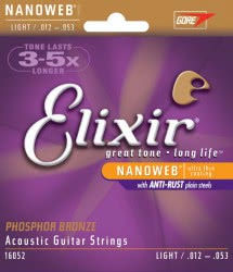 Фото Elixir 16052 Phosphor Bronze NanoWeb