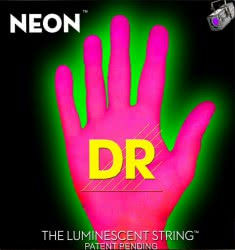 Фото DR Strings NPE-10 NEON HiDef Pink