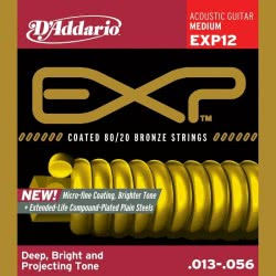 Фото J.D.Addario EXP12 Coated 80/20 Bronze