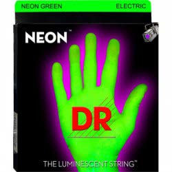 Фото DR Strings NGE-11 NEON HiDef Green