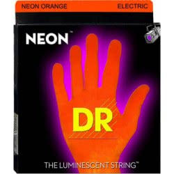 Фото DR Strings NOE-9 NEON HiDef Orange